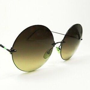 CRISTOPHER KANE CK 0001S 005 59-18-130 Metal Frame Brown Lenses Sunglasses